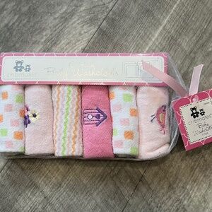 Cribmates Baby Washcloths 6 pack